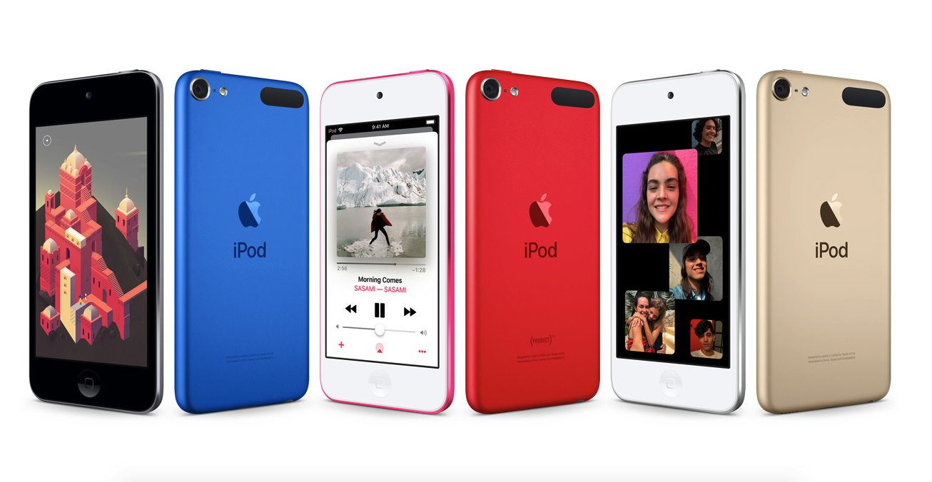 7th generation ipod touch colors
