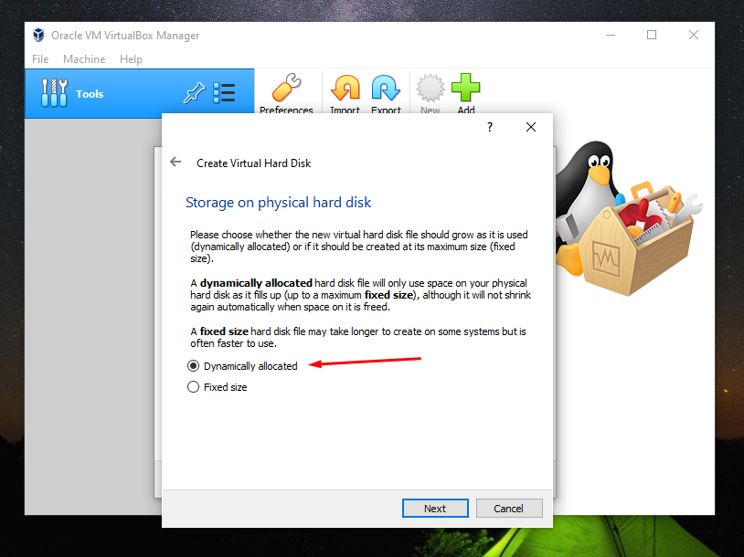 dynamically allocate