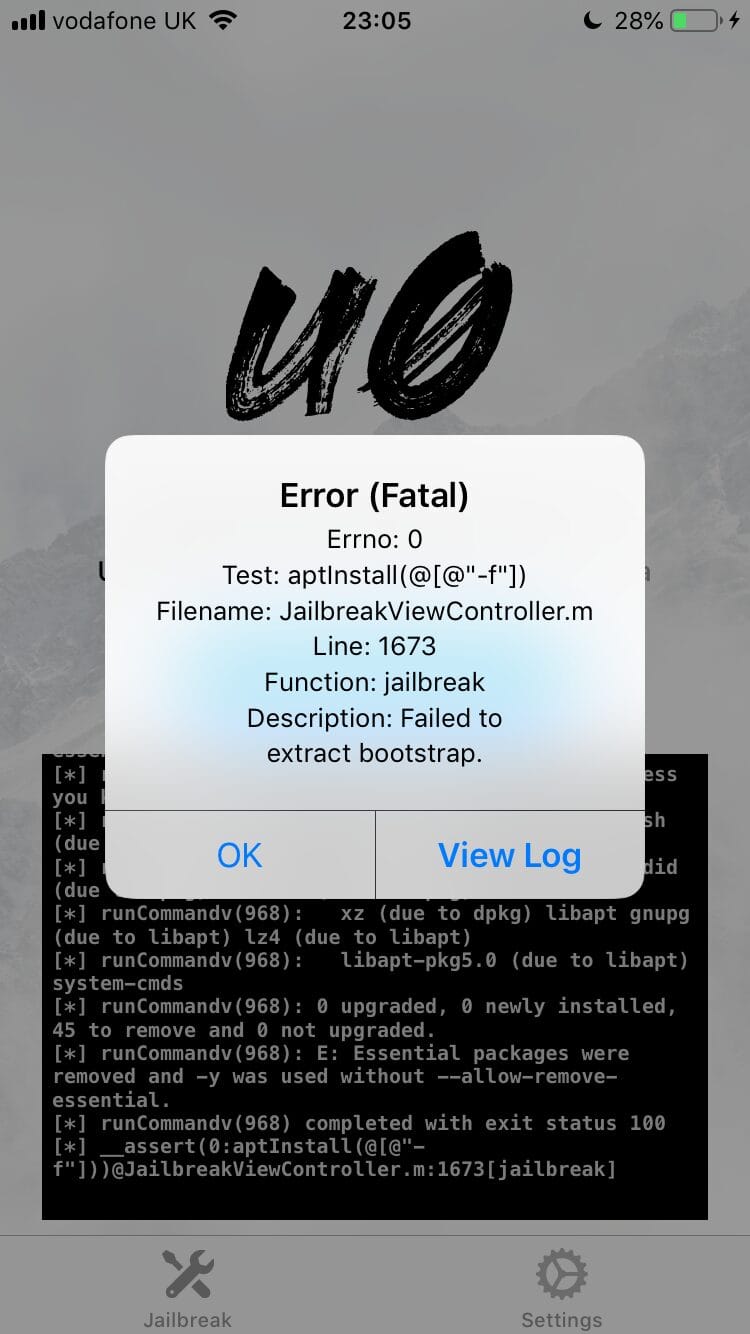How to Fix "Fatal Error" in Uncover Jailbreak