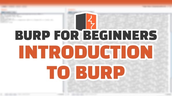 Introduction to Burp Suite
