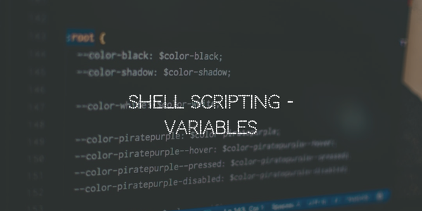 Shell Scripting - Variables